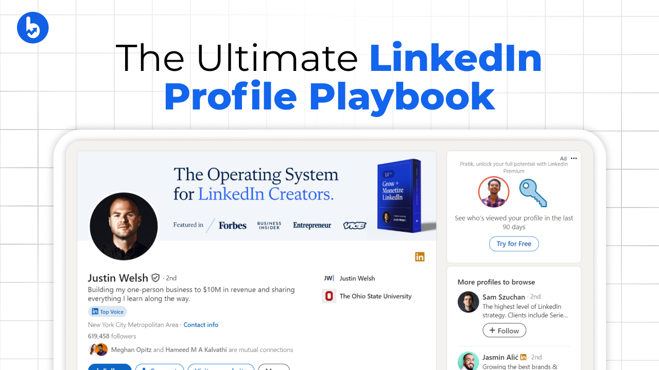 The Ultimate LinkedIn Profile Playbook